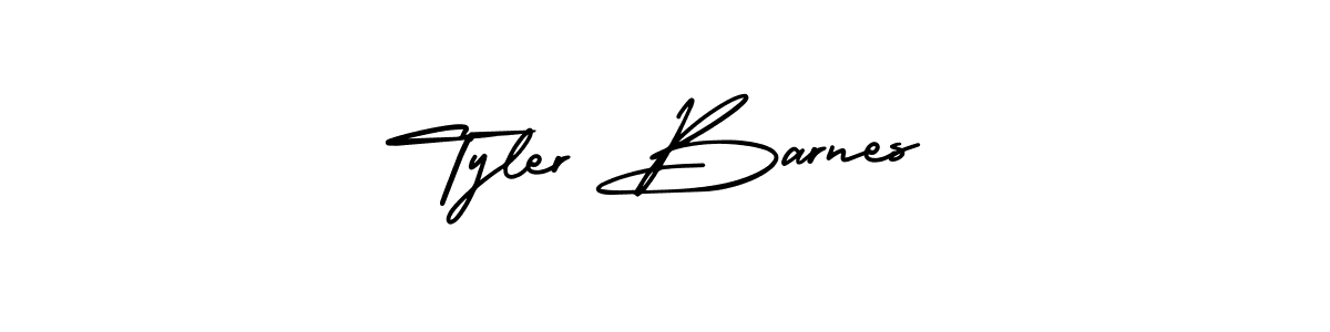 Also we have Tyler Barnes name is the best signature style. Create professional handwritten signature collection using AmerikaSignatureDemo-Regular autograph style. Tyler Barnes signature style 3 images and pictures png