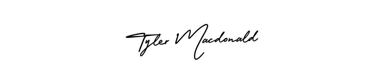 Also You can easily find your signature by using the search form. We will create Tyler Macdonald name handwritten signature images for you free of cost using AmerikaSignatureDemo-Regular sign style. Tyler Macdonald signature style 3 images and pictures png