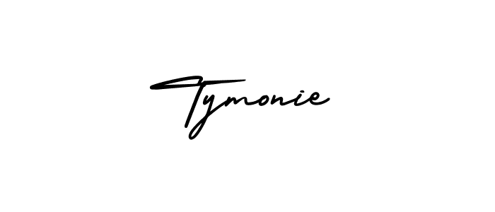 The best way (AmerikaSignatureDemo-Regular) to make a short signature is to pick only two or three words in your name. The name Tymonie include a total of six letters. For converting this name. Tymonie signature style 3 images and pictures png