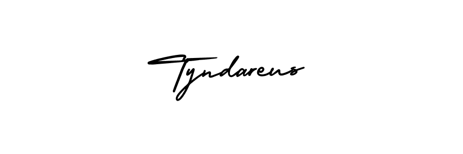 Use a signature maker to create a handwritten signature online. With this signature software, you can design (AmerikaSignatureDemo-Regular) your own signature for name Tyndareus. Tyndareus signature style 3 images and pictures png