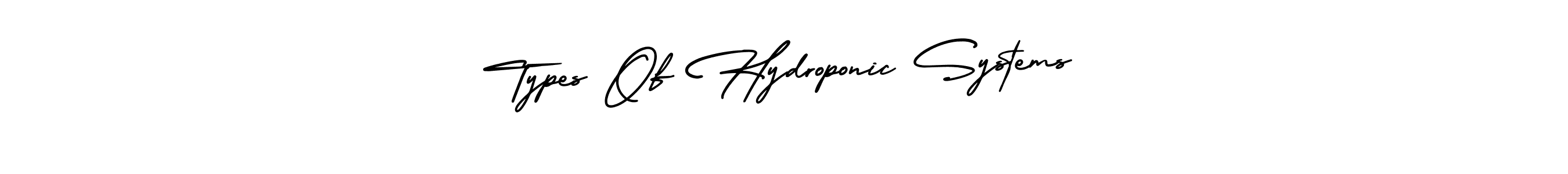 Also we have Types Of Hydroponic Systems name is the best signature style. Create professional handwritten signature collection using AmerikaSignatureDemo-Regular autograph style. Types Of Hydroponic Systems signature style 3 images and pictures png