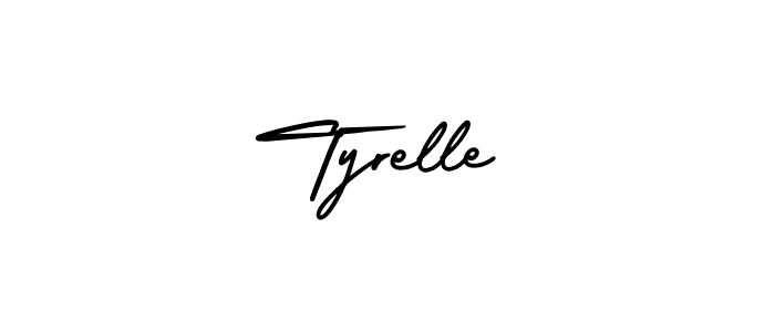 Make a beautiful signature design for name Tyrelle. Use this online signature maker to create a handwritten signature for free. Tyrelle signature style 3 images and pictures png