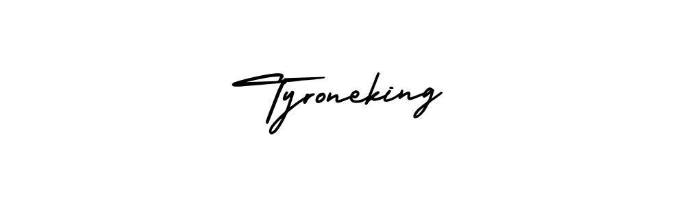 Similarly AmerikaSignatureDemo-Regular is the best handwritten signature design. Signature creator online .You can use it as an online autograph creator for name Tyroneking. Tyroneking signature style 3 images and pictures png