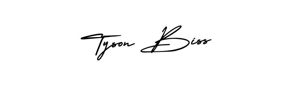 Check out images of Autograph of Tyson Biss name. Actor Tyson Biss Signature Style. AmerikaSignatureDemo-Regular is a professional sign style online. Tyson Biss signature style 3 images and pictures png