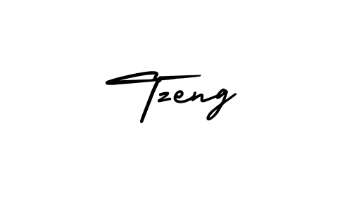 Use a signature maker to create a handwritten signature online. With this signature software, you can design (AmerikaSignatureDemo-Regular) your own signature for name Tzeng. Tzeng signature style 3 images and pictures png