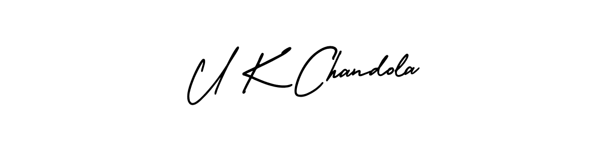 if you are searching for the best signature style for your name U K Chandola. so please give up your signature search. here we have designed multiple signature styles  using AmerikaSignatureDemo-Regular. U K Chandola signature style 3 images and pictures png