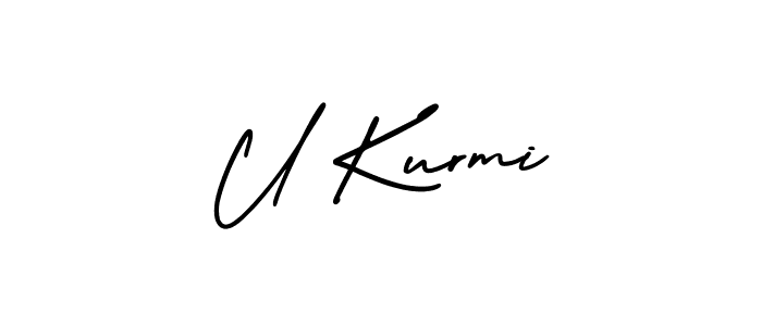 Here are the top 10 professional signature styles for the name U Kurmi. These are the best autograph styles you can use for your name. U Kurmi signature style 3 images and pictures png