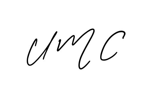 You can use this online signature creator to create a handwritten signature for the name U M C. This is the best online autograph maker. U M C signature style 3 images and pictures png