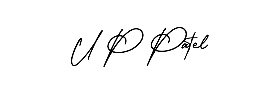 You can use this online signature creator to create a handwritten signature for the name U P Patel. This is the best online autograph maker. U P Patel signature style 3 images and pictures png