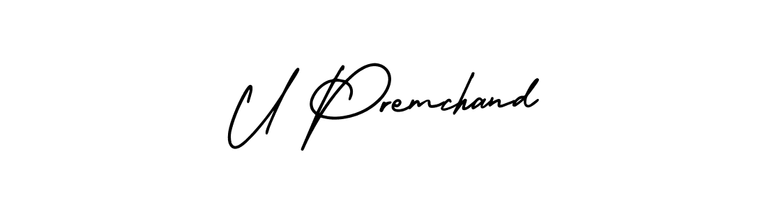 You can use this online signature creator to create a handwritten signature for the name U Premchand. This is the best online autograph maker. U Premchand signature style 3 images and pictures png