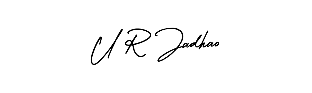 Once you've used our free online signature maker to create your best signature AmerikaSignatureDemo-Regular style, it's time to enjoy all of the benefits that U R Jadhao name signing documents. U R Jadhao signature style 3 images and pictures png