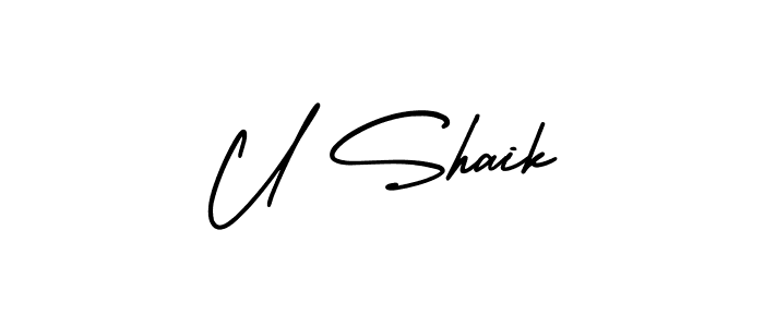 Once you've used our free online signature maker to create your best signature AmerikaSignatureDemo-Regular style, it's time to enjoy all of the benefits that U Shaik name signing documents. U Shaik signature style 3 images and pictures png