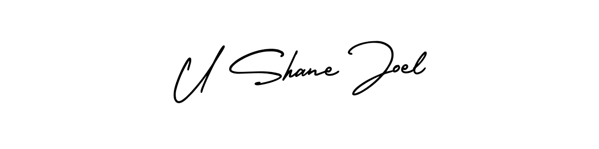 Check out images of Autograph of U Shane Joel name. Actor U Shane Joel Signature Style. AmerikaSignatureDemo-Regular is a professional sign style online. U Shane Joel signature style 3 images and pictures png