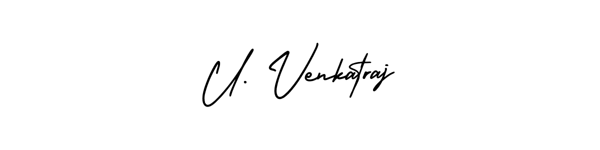 Make a short U. Venkatraj signature style. Manage your documents anywhere anytime using AmerikaSignatureDemo-Regular. Create and add eSignatures, submit forms, share and send files easily. U. Venkatraj signature style 3 images and pictures png