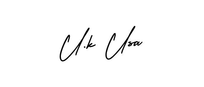 if you are searching for the best signature style for your name U.k Usa. so please give up your signature search. here we have designed multiple signature styles  using AmerikaSignatureDemo-Regular. U.k Usa signature style 3 images and pictures png