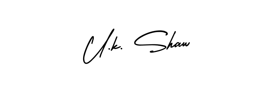 Best and Professional Signature Style for U.k. Shaw. AmerikaSignatureDemo-Regular Best Signature Style Collection. U.k. Shaw signature style 3 images and pictures png