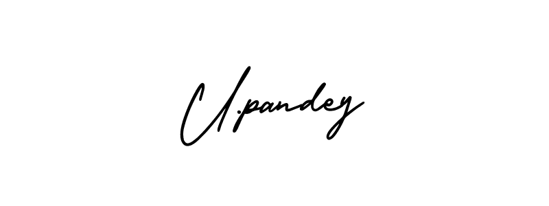 You can use this online signature creator to create a handwritten signature for the name U.pandey. This is the best online autograph maker. U.pandey signature style 3 images and pictures png