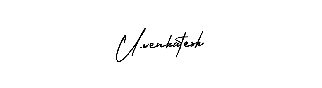 You can use this online signature creator to create a handwritten signature for the name U.venkatesh. This is the best online autograph maker. U.venkatesh signature style 3 images and pictures png