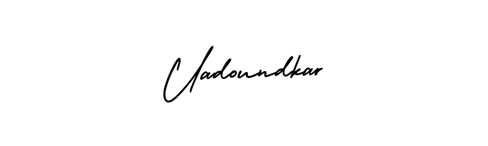 Check out images of Autograph of Uadoundkar name. Actor Uadoundkar Signature Style. AmerikaSignatureDemo-Regular is a professional sign style online. Uadoundkar signature style 3 images and pictures png