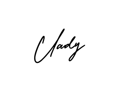 How to Draw Uady signature style? AmerikaSignatureDemo-Regular is a latest design signature styles for name Uady. Uady signature style 3 images and pictures png
