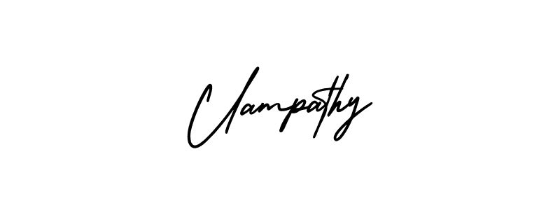 AmerikaSignatureDemo-Regular is a professional signature style that is perfect for those who want to add a touch of class to their signature. It is also a great choice for those who want to make their signature more unique. Get Uampathy name to fancy signature for free. Uampathy signature style 3 images and pictures png