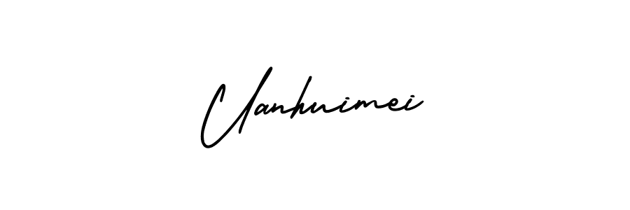 Once you've used our free online signature maker to create your best signature AmerikaSignatureDemo-Regular style, it's time to enjoy all of the benefits that Uanhuimei name signing documents. Uanhuimei signature style 3 images and pictures png