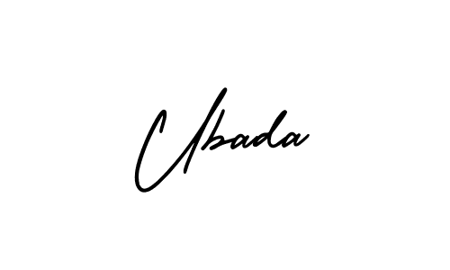 This is the best signature style for the Ubada name. Also you like these signature font (AmerikaSignatureDemo-Regular). Mix name signature. Ubada signature style 3 images and pictures png