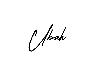 Also we have Ubah name is the best signature style. Create professional handwritten signature collection using AmerikaSignatureDemo-Regular autograph style. Ubah signature style 3 images and pictures png