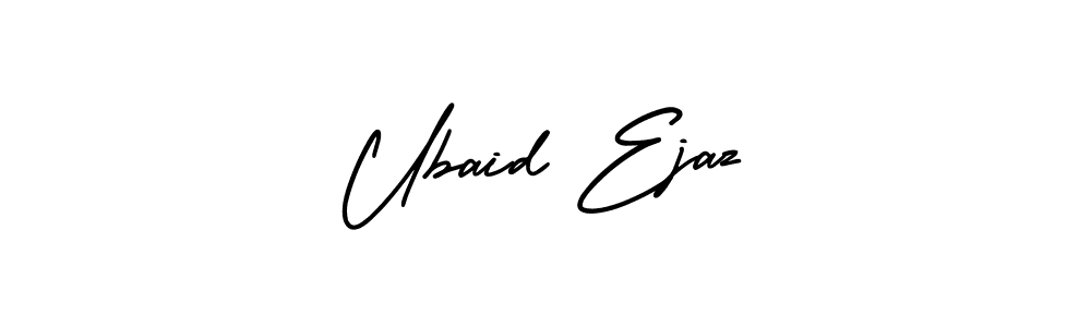 It looks lik you need a new signature style for name Ubaid Ejaz. Design unique handwritten (AmerikaSignatureDemo-Regular) signature with our free signature maker in just a few clicks. Ubaid Ejaz signature style 3 images and pictures png