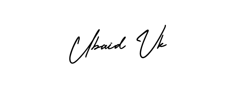 Check out images of Autograph of Ubaid Vk name. Actor Ubaid Vk Signature Style. AmerikaSignatureDemo-Regular is a professional sign style online. Ubaid Vk signature style 3 images and pictures png