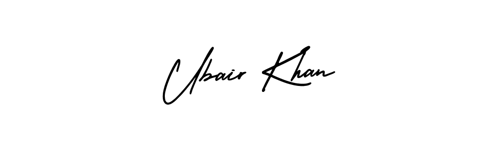 You can use this online signature creator to create a handwritten signature for the name Ubair Khan. This is the best online autograph maker. Ubair Khan signature style 3 images and pictures png