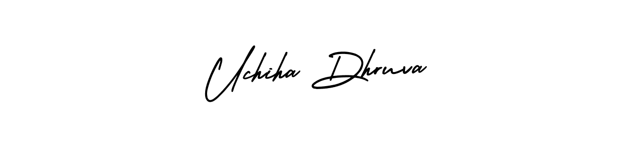 Best and Professional Signature Style for Uchiha Dhruva. AmerikaSignatureDemo-Regular Best Signature Style Collection. Uchiha Dhruva signature style 3 images and pictures png