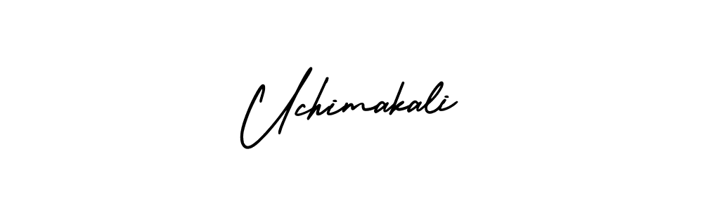 How to Draw Uchimakali signature style? AmerikaSignatureDemo-Regular is a latest design signature styles for name Uchimakali. Uchimakali signature style 3 images and pictures png