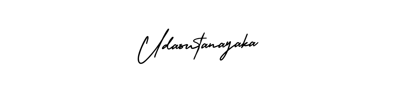 This is the best signature style for the Udasutanayaka name. Also you like these signature font (AmerikaSignatureDemo-Regular). Mix name signature. Udasutanayaka signature style 3 images and pictures png