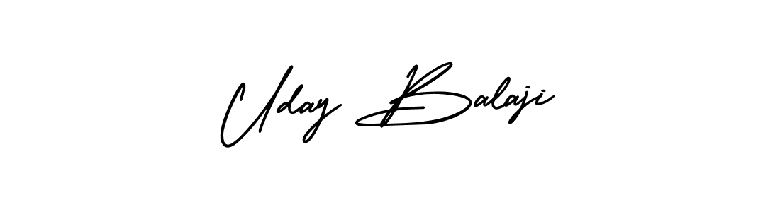 How to Draw Uday Balaji signature style? AmerikaSignatureDemo-Regular is a latest design signature styles for name Uday Balaji. Uday Balaji signature style 3 images and pictures png