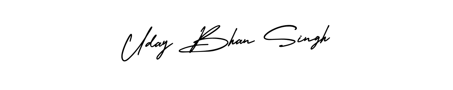 Make a beautiful signature design for name Uday Bhan Singh. Use this online signature maker to create a handwritten signature for free. Uday Bhan Singh signature style 3 images and pictures png