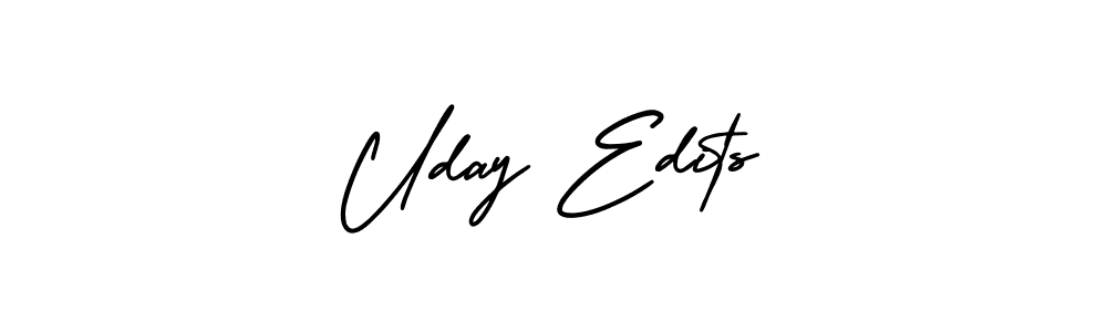 Make a beautiful signature design for name Uday Edits. Use this online signature maker to create a handwritten signature for free. Uday Edits signature style 3 images and pictures png