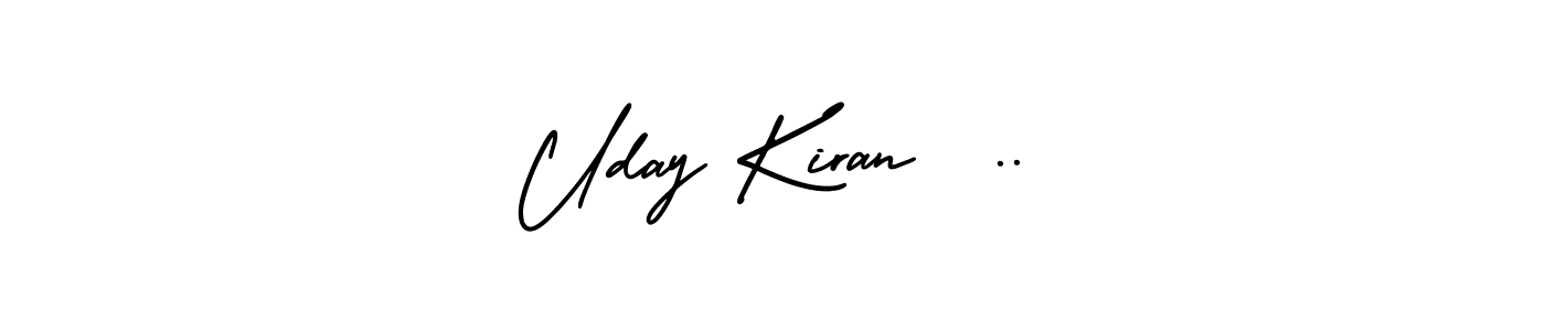 Make a beautiful signature design for name Uday Kiran  ... Use this online signature maker to create a handwritten signature for free. Uday Kiran  .. signature style 3 images and pictures png