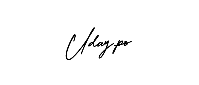 Here are the top 10 professional signature styles for the name Uday.ps. These are the best autograph styles you can use for your name. Uday.ps signature style 3 images and pictures png