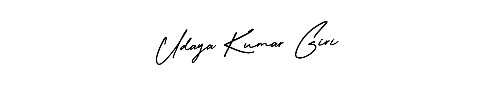 How to make Udaya Kumar Giri signature? AmerikaSignatureDemo-Regular is a professional autograph style. Create handwritten signature for Udaya Kumar Giri name. Udaya Kumar Giri signature style 3 images and pictures png