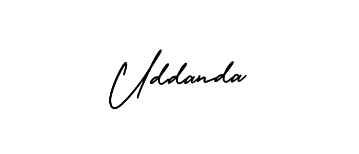 Check out images of Autograph of Uddanda name. Actor Uddanda Signature Style. AmerikaSignatureDemo-Regular is a professional sign style online. Uddanda signature style 3 images and pictures png