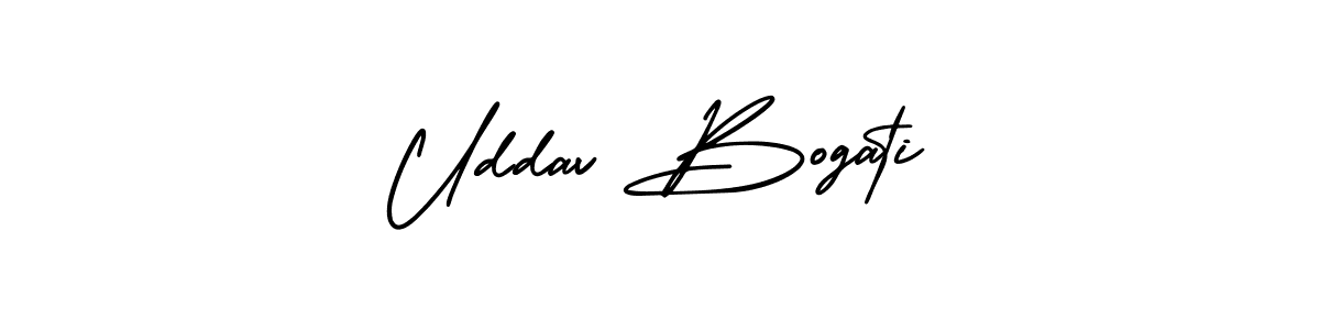 Similarly AmerikaSignatureDemo-Regular is the best handwritten signature design. Signature creator online .You can use it as an online autograph creator for name Uddav Bogati. Uddav Bogati signature style 3 images and pictures png