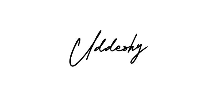 Here are the top 10 professional signature styles for the name Uddeshy. These are the best autograph styles you can use for your name. Uddeshy signature style 3 images and pictures png