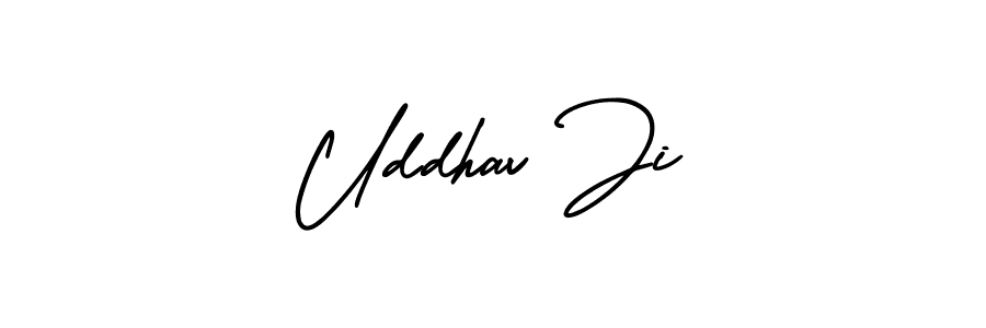 This is the best signature style for the Uddhav Ji name. Also you like these signature font (AmerikaSignatureDemo-Regular). Mix name signature. Uddhav Ji signature style 3 images and pictures png