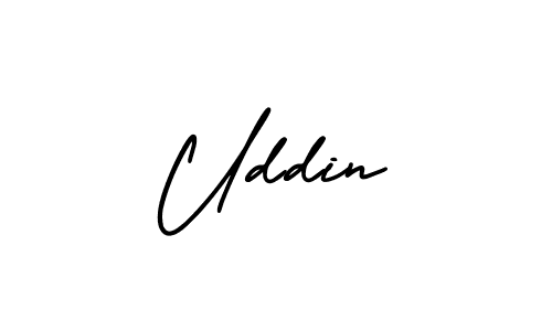 if you are searching for the best signature style for your name Uddin. so please give up your signature search. here we have designed multiple signature styles  using AmerikaSignatureDemo-Regular. Uddin signature style 3 images and pictures png