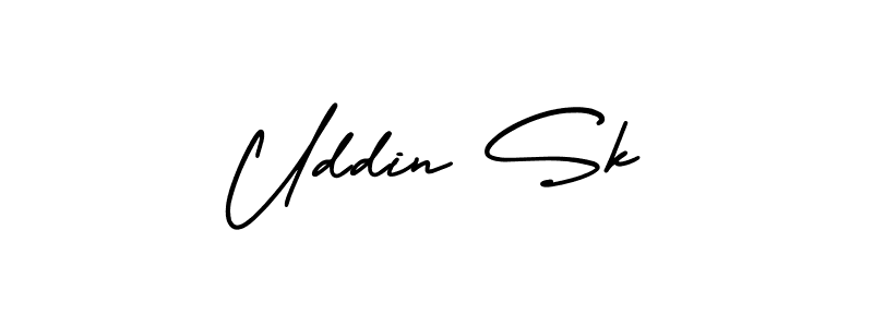 Also You can easily find your signature by using the search form. We will create Uddin Sk name handwritten signature images for you free of cost using AmerikaSignatureDemo-Regular sign style. Uddin Sk signature style 3 images and pictures png