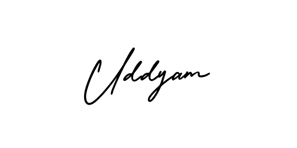 Similarly AmerikaSignatureDemo-Regular is the best handwritten signature design. Signature creator online .You can use it as an online autograph creator for name Uddyam. Uddyam signature style 3 images and pictures png