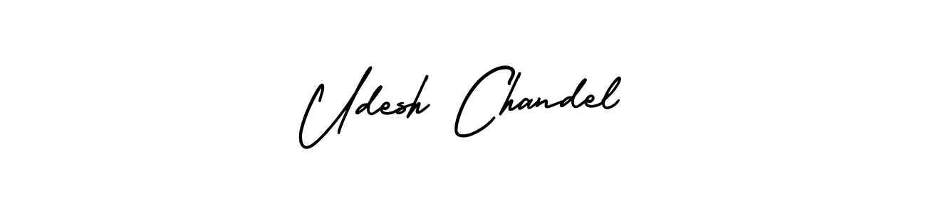 Check out images of Autograph of Udesh Chandel name. Actor Udesh Chandel Signature Style. AmerikaSignatureDemo-Regular is a professional sign style online. Udesh Chandel signature style 3 images and pictures png