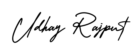 You should practise on your own different ways (AmerikaSignatureDemo-Regular) to write your name (Udhay Rajput) in signature. Don't let someone else do it for you. Udhay Rajput signature style 3 images and pictures png