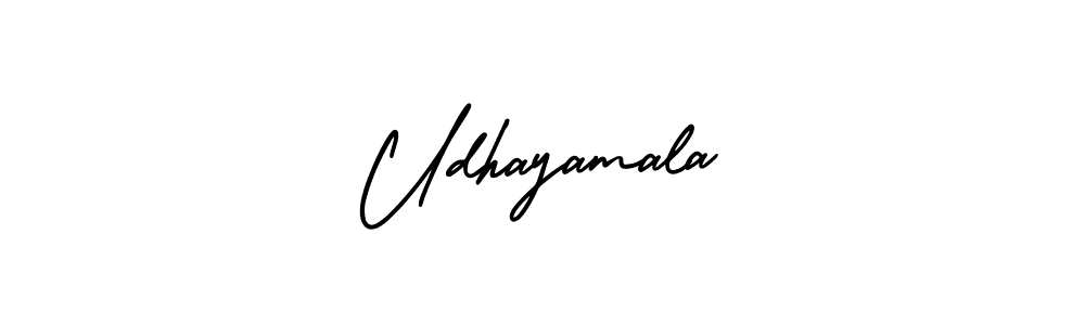 How to make Udhayamala signature? AmerikaSignatureDemo-Regular is a professional autograph style. Create handwritten signature for Udhayamala name. Udhayamala signature style 3 images and pictures png